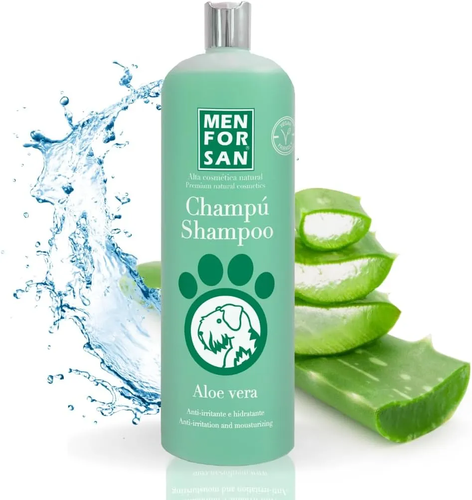 Champú aloe vera para perros MENFORSAN 1L