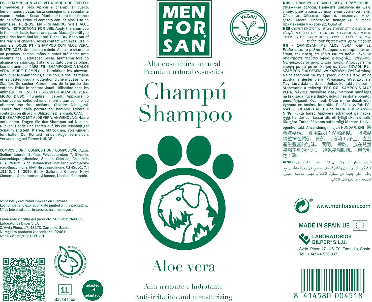 Review: Champú aloe vera para perros MENFORSAN 1L — ¿Vale la pena en 2026? — imagen 4