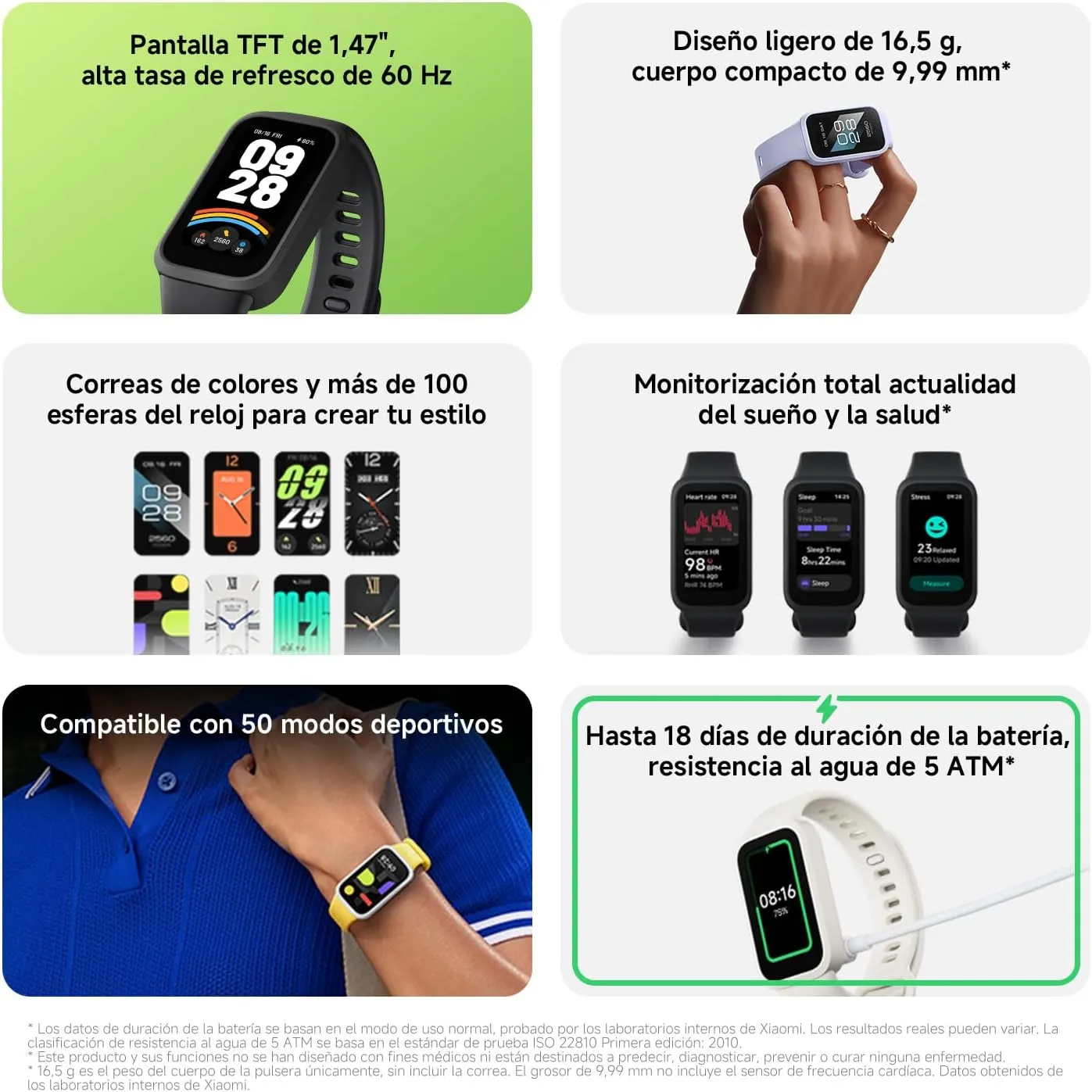 Pulsera de actividad Xiaomi Smart Band 9 Active, a examen: pros, contras y veredicto — imagen 4