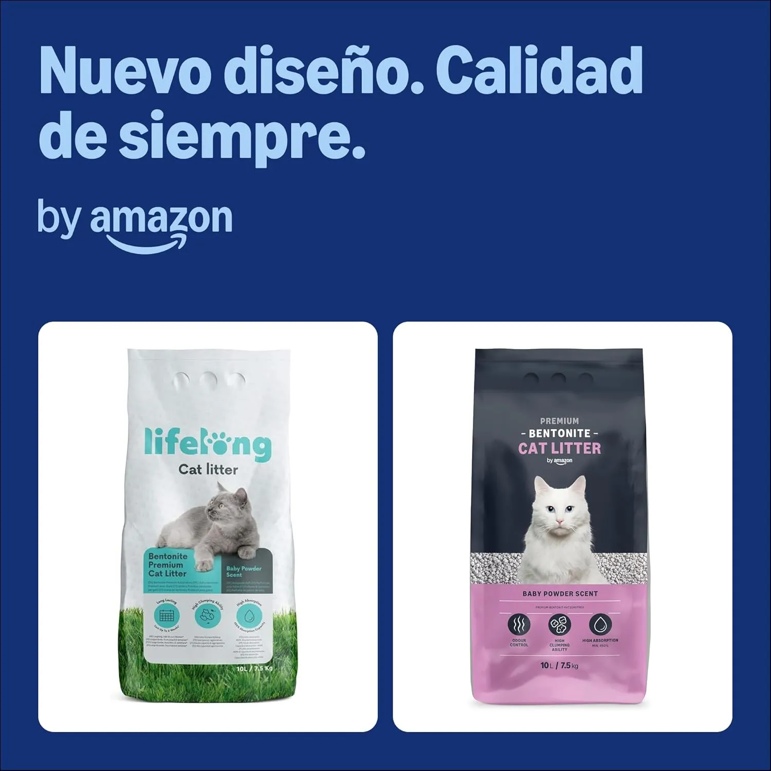 Arena para gatos Amazon Premium Bentonita 10L, a examen: pros, contras y veredicto — imagen 6