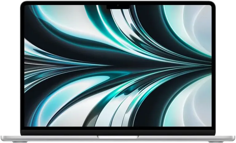 MacBook Air M2 abierto