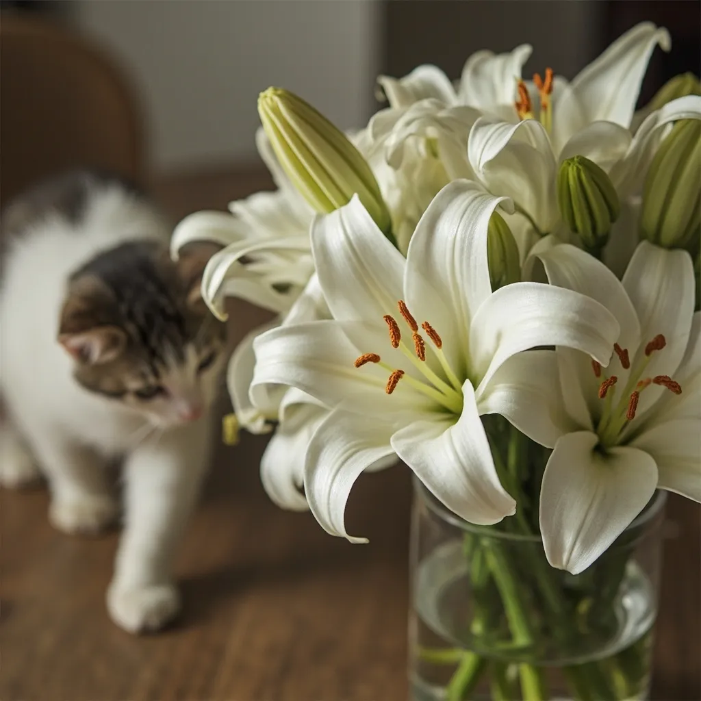 Plantas tóxicas para gatos